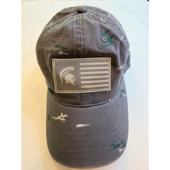 Top of the World Other - Michigan State Spartans Top of the World OHT Grey Camo Adjustable Hat Mens Cap